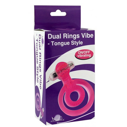 Dual Vibrating Rings Tongue Style