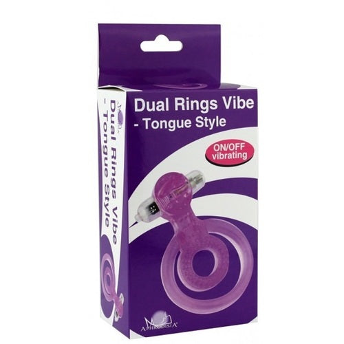 Dual Vibrating Rings Tongue Style