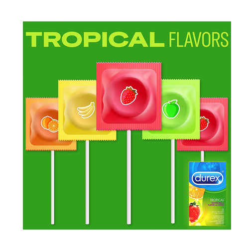 Tropical Flavored Condoms