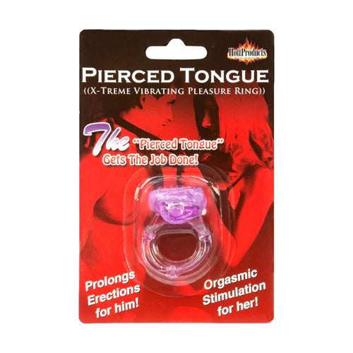 Pierced Tongue Pleasure Ring