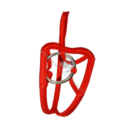 Metal Ring C-String Thong