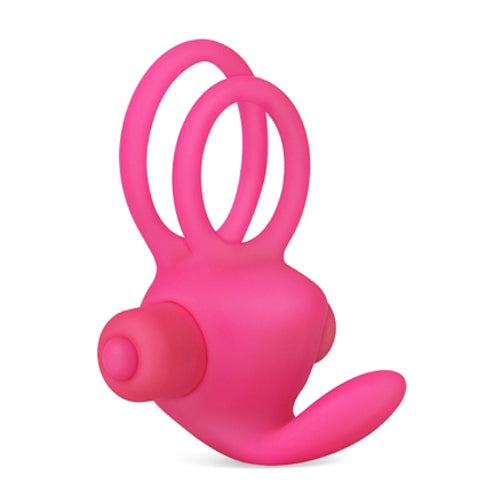 Power Clit Duo Silicone Cockring