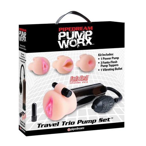 Pump Worx Travel Trio Pump Set