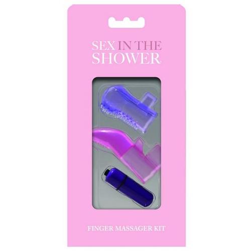 Sex In The Shower Finger Massager Kit