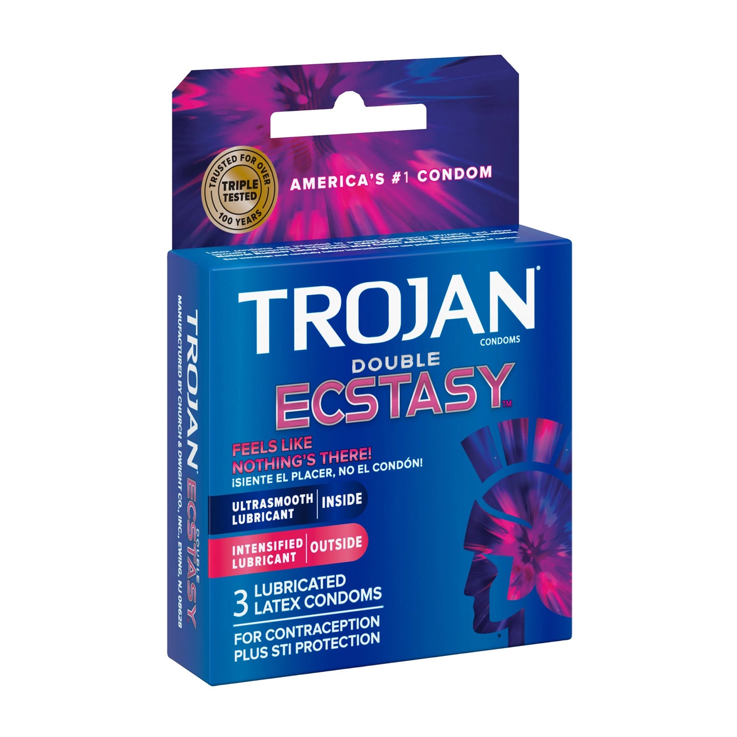 Trojan Double Ecstasy Latex Condoms