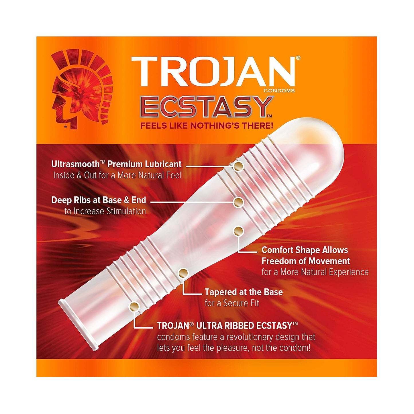 Trojan Double Ecstasy Latex Condoms