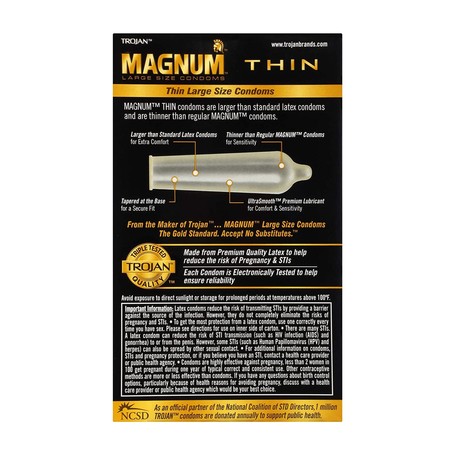 Magnum Thin Large Size Condom