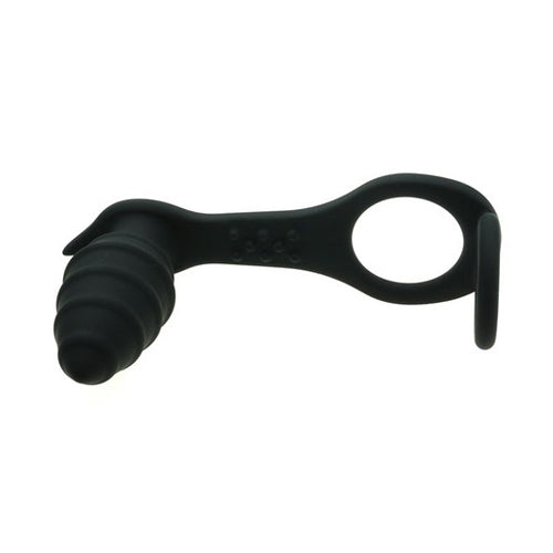 Vibrating Twister Plug and Cock Ring
