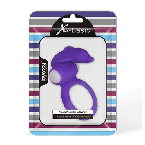 X-Basic Dolphin Silicone Cockring